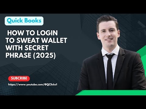 HOW TO LOGIN SWEAT WALLET WITH SECRET PHRASE 2025! FULL GUIDE