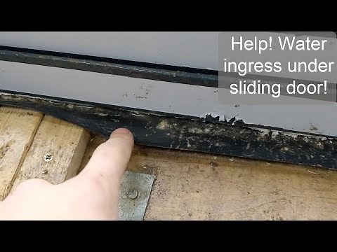 Help! Water ingress under sliding doors!
