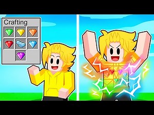 Bedwars, But You Can Craft Infinity Armor.. (Roblox Bedwars)