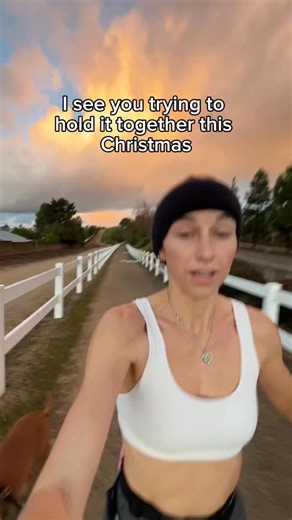 Siena Palicke on Instagram: "you’re not weak, you’re human. i love you all and a very merry christmas from me and Malibu♥️✨🎄🙏⭐️ #christmas #jesus"