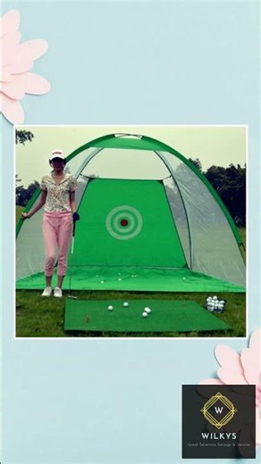 Golf Practice Net Tent – Outdoor Hitting Cage & Training Mesh