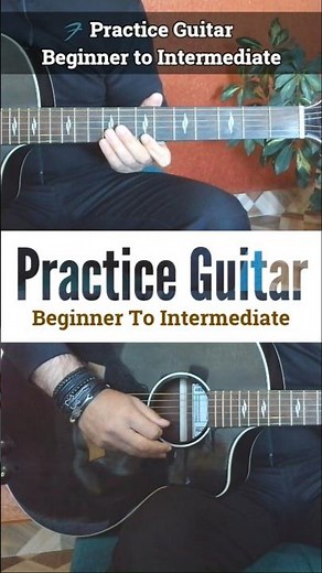 Practice Guitar - Beginner to Intermediate - Easy Exercise | Learn Guitar Theory with Aman Verma