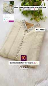 437K views · 2.3K reactions | Follow & Comment For Link's ✨ #reels #aesthetic #kurti #kurta #kurtaset #meesho #fashion #ethnicwear #festivewear #womensfashion Meesho, Kurta Set, Kurta, ethnic wear, Meesho Haul, meesho finds, festive wear, kurti, kurta, kurta set, women's fashion | BB home decor | Facebook