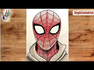 Drawing Spider-Man for Beginners 🕷️ | How to Draw Spider-Man Step by Step