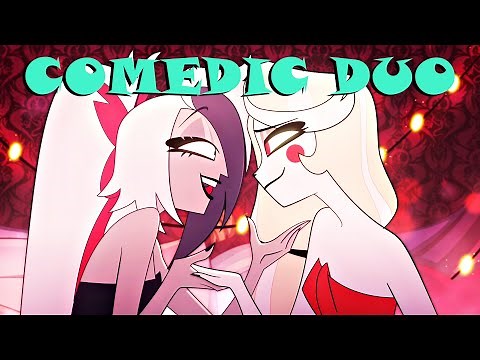 Charlie and Vaggie being a comedic duo (Hazbin Hotel 2x6)