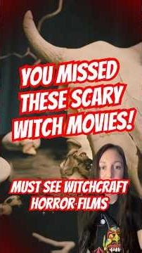 Witch, Pagan & Cult Horror Movies You Haven’t Seen! #witchcraft #horrormovies #scarymovies #movies