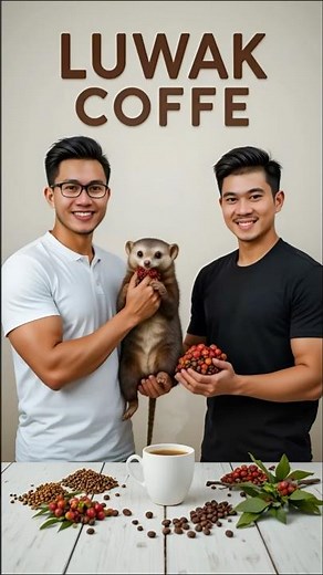 How to make Luwak Coffee ( The most expensive coffee in the world From Indonesia)