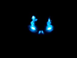 Green Screen and Black Screen Blue Fire video effects