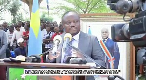 38K views · 1.4K reactions | En image, toute la lumière sur la préparation à la formation militaire des étudiantes et étudiants Congolais. Mohindo Nzangi, Ministre de l'Enseignement Supérieur et Universitaire. | CODE 243 | Facebook