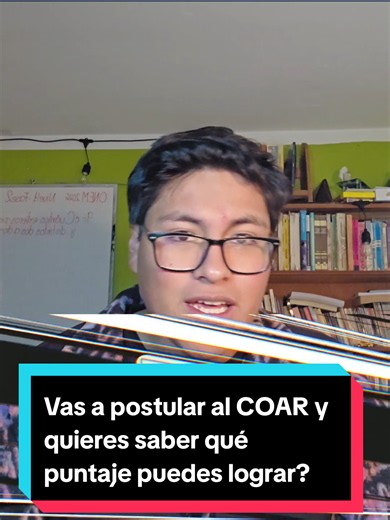 Vas a postular al COAR y quieres saber qué puntaje puedes lograr? #coar #perú #educación #examen #admision