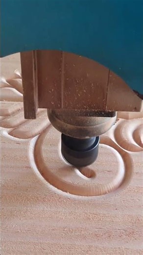 cnc wood carving for beginners #shorth #woodwork