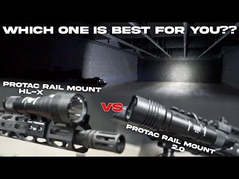 Streamlight ProTac Rail Mount 2.0 vs Streamlight ProTac Rail Mount HL-X | Which One is Best for You?