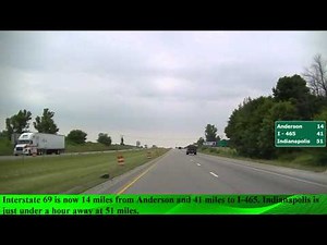 Driving from Muncie to Indianapolis, IN