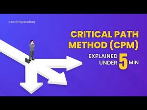 Critical Path Method (CPM) Explained Under 5 Min! | The Knowledge Academy