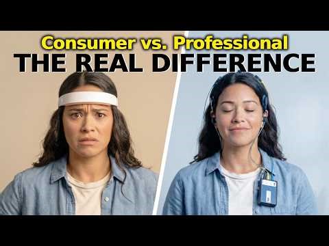 Professional vs Consumer Neurofeedback Devices: What’s the Real Difference?