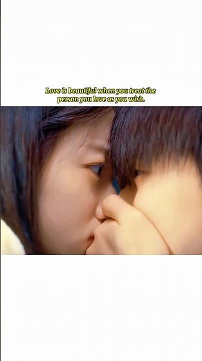 Love is beautiful when you treat the person you love as you wish. #shorts #love