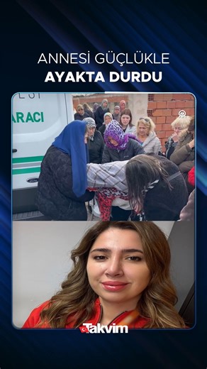 Takvim on Instagram: "ANNESİ GÜÇLÜKLE AYAKTA DURDU 📌 Balıkesir'de 8 gün sonra cansız bedeni gölette bulunan Elif Kumal'ın cenazesi Bandırma'da defnedildi. ▪️ Büyük üzüntü yaşayan Kumal'ın annesi Aynur Kumal, cenaze törenini araç içinden takip etti. 🗣️ Elif Kumal'ın yengesi: "Onu morga koyarken ben öptüm kokladım, şimdi de toprağa koyacağım. Daha ne diyeyim. Buna sebep olanlar mutlu mu?""