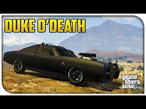 GTA 5 Xbox One / PS4 - Duke O'Death First Person Gameplay & How to Unlock! (Rare Spawn Location)