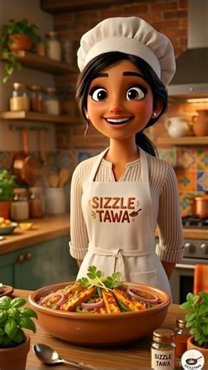 Pixar Chef Makes Paneer Khurchan 🤯🔥 | Sizzle Tawa #asmr
