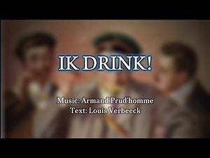 Sing with DK - Ik Drink! - Dutch Drinking Song