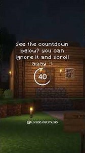 drop the grind for a peaceful minecraft moment