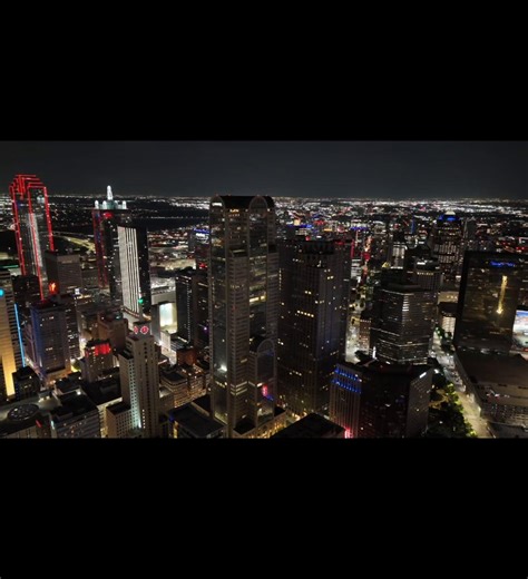 Dallas Skyline 🌃 #fyp #dallas #dallasskyline #dallastexas #dallasdowntown
