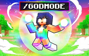 【Aphmau】Aphmau在我的世界中拥有无敌模式_我的世界