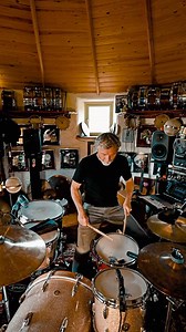 Little merengue conga pattern. Next post is with a click… #drums #beats #recording | Ash Soan