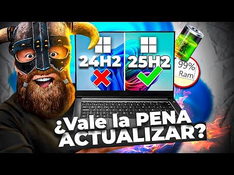 Windows 11 25H2 vs 24H2 🔥 ¿Vale la pena actualizar?