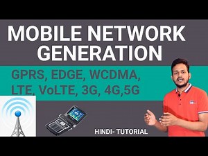 What is GPRS, EDGE, WCDMA, LTE, VoLTE 3G, 4G, 5G in Hindi |Mobile Network Generation in Hindi
