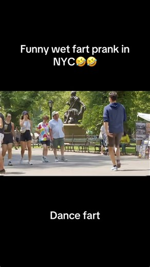 Hilarious Wet Fart Prank in NYC!
