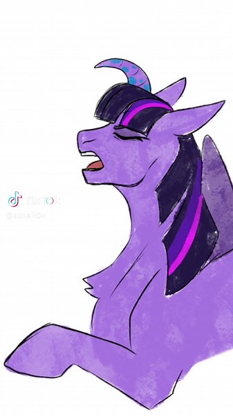 Been seeing this a lot and so I had too 🌝 #fyp #mlp #mylittlepony #twilight #rarity #fluttershy #friendshipismagic