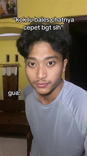 kok lu bales chatnya cepet banget sih — meme notifikasi WA