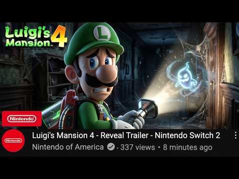 Luigi's Mansion 4 - First Trailer | Nintendo Switch 2 | Concept