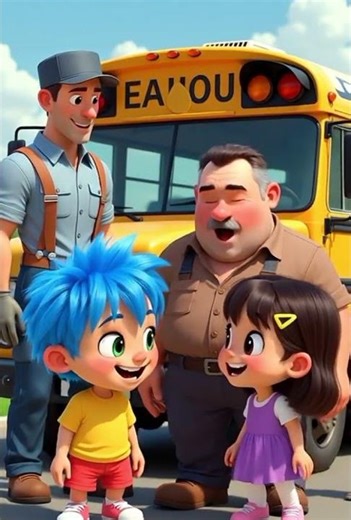 The Sleepy Bus Driver 😴 | Jumpy & Janet Save the School Trip 🚌✨