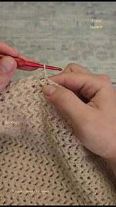 5K views · 73 reactions | 2 Row Repeat Zig Zag Mesh Cross DC Stitch Crochet Pattern | LEFT HANDED CROCHET | Crochet Stitches | GutCrafts | Facebook