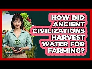 How Did Ancient Civilizations Harvest Water For Farming? - The World of Agriculture