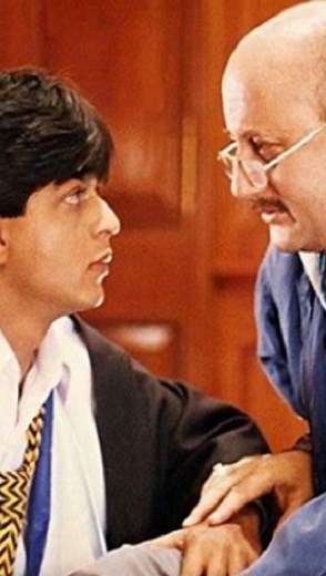 Happy landmark Birthday my dearest #Shahrukh!! May God give you all the happiness, long and healthy life! Knowing you is a joyous and rich feeling! Your energy is infectious! This video even though is of more than 5mins of duration, but I could go on and on! Stay happy and live for another thousand years! This “sweater” look from #Mohabatien (minus the violin and hair) is specially for you on your special day! Love and prayers always! ❤️❤️❤️ @iamsrk #HappyBirthdaySRK #Friend | Anupam Kher