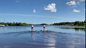 Inflatable Pontoons ,Pontoon Boat Accessories Inflatable Tubes Boat Water Bike Parts Banana Float White Buoy (Banana White Potoon Pair)