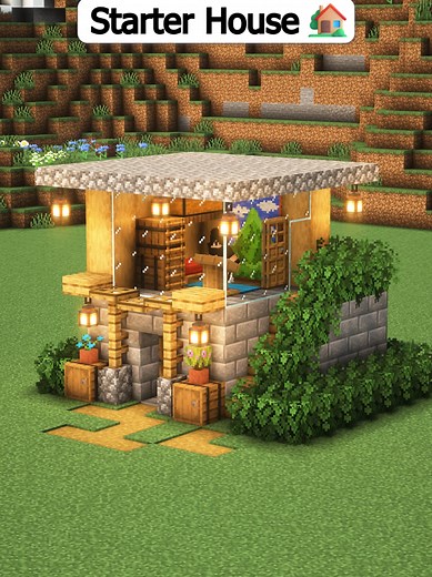 Minecraft Starter House Tutorial