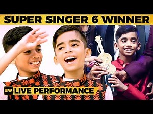 Super Singer 6 Title Winner Hrithik's LIVE Singing Performance - WOW! What a Voice! | SS 101