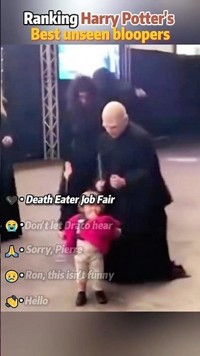 Ranking Harry Potter’s best unseen bloopers,the last one is hilarious#harrypotter