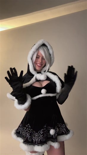 ❄️☃️ #cosplay #2b #nierautomata #fyp #christmas