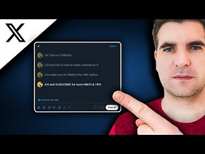 How to create a Thread on X in UNDER 60 Seconds!