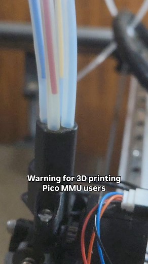 #picommu ⚠️ Warning for 3D printing pico MMU users. Using the MG996R servo with the Pico MMU and an EBB can overload and damage your board!This servo draws a lot of current — too much for the EBB alone.🔌 Instead, power it with a separate 5V supply to avoid voltage drops and burnt components.BUT! Don’t forget to connect the GND (ground) between your power supply and the EBB. This keeps the servo signal working properly.✅ All you need to do is find a free 3-pin port on your mainboard and declare 