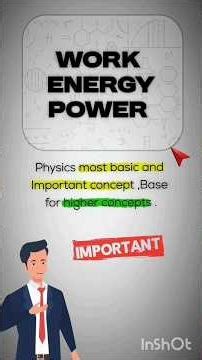 Work–Power–Energy Full Chapter in One Short 🔥 #physicswallah #shortsvideo #physics #trending