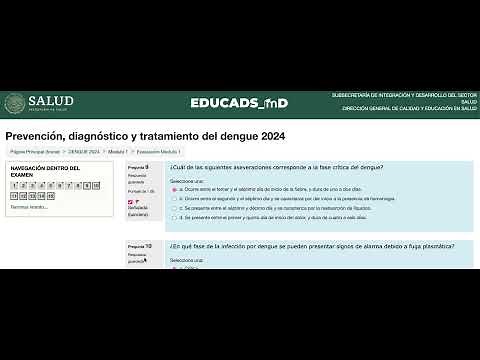 Prevención, diagnóstico y tratamiento del dengue 2024