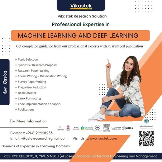 Machine Learning and Deep Learning using Python #ML #DL #PhD #vikastek #thesis #education
