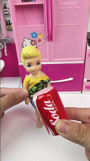 Satisfying With Unboxing barbie doll and pink Bedroom Playset #1#doll#barbie #barbiedoll