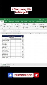 Merge Cells Shortcut in Excel 💡 | Alt + H + M + A | Macro Matrix #excelshorts #dataanalysis